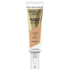 Max Factor Foundation|Miracle Pure Skin Improving Foundation 76 Warm Golden