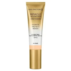 Max Factor Foundation|Miracle Second Skin Hybrid Foundation 08 Medium Tan