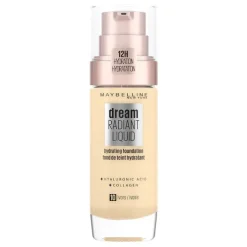 Maybelline Foundation|Dream Radiant Liquid Foundation 10 Ivory