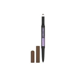 Maybelline Wenkbrauw Make-Up|Express Brow Satin Duo 2-In-1 Dark Brown