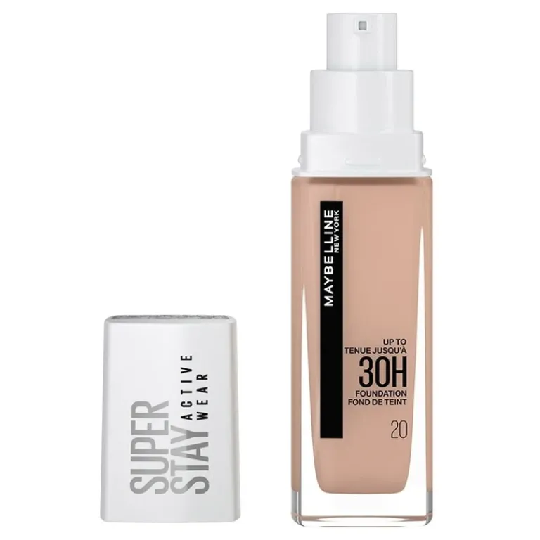 Maybelline Foundation|SuperStay 30H Active Wear Foundation 20 Cameo