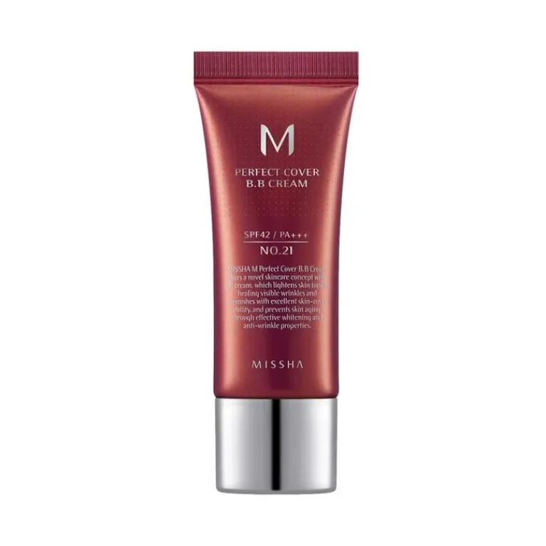 Missha Dagcrème|M Perfect Cover BB Cream SPF 42PA+++ 27 Honey Beige