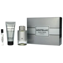 Montblanc Heren Gift Sets|Explorer Platinum Gift Set
