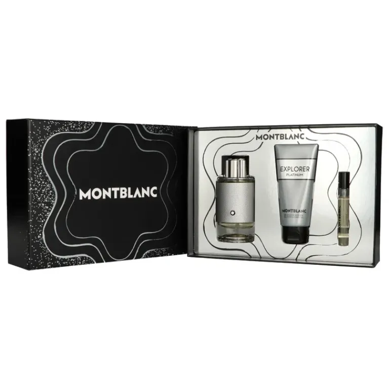 Montblanc Heren Gift Sets|Explorer Platinum Gift Set