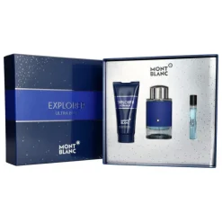 Montblanc Heren Gift Sets|Explorer Ultra Blue Gift Set