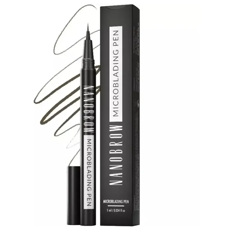 Nanobrow Wenkbrauw Make-Up|Microblading Pen Dark Brown