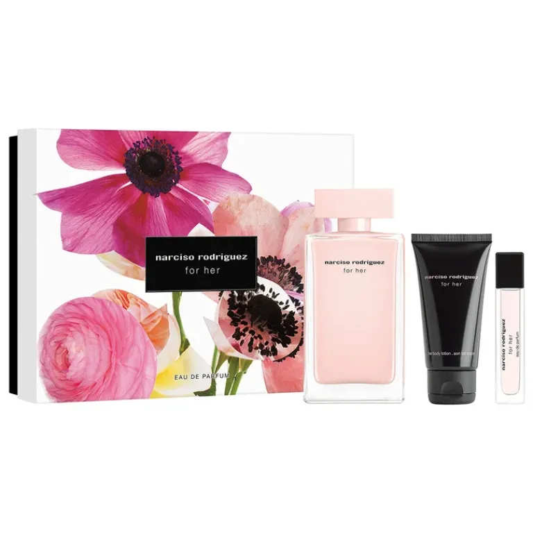 Narciso Rodriguez Dames Gift Sets|For Her Eau de Parfum Gift Set