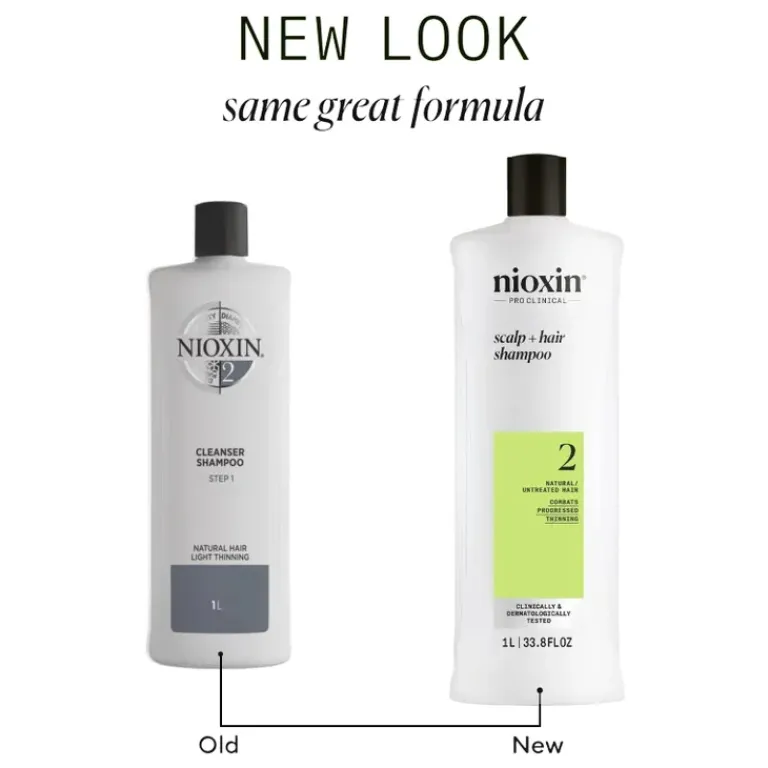 Nioxin Shampoo|System 2 Scalp + Hair Shampoo