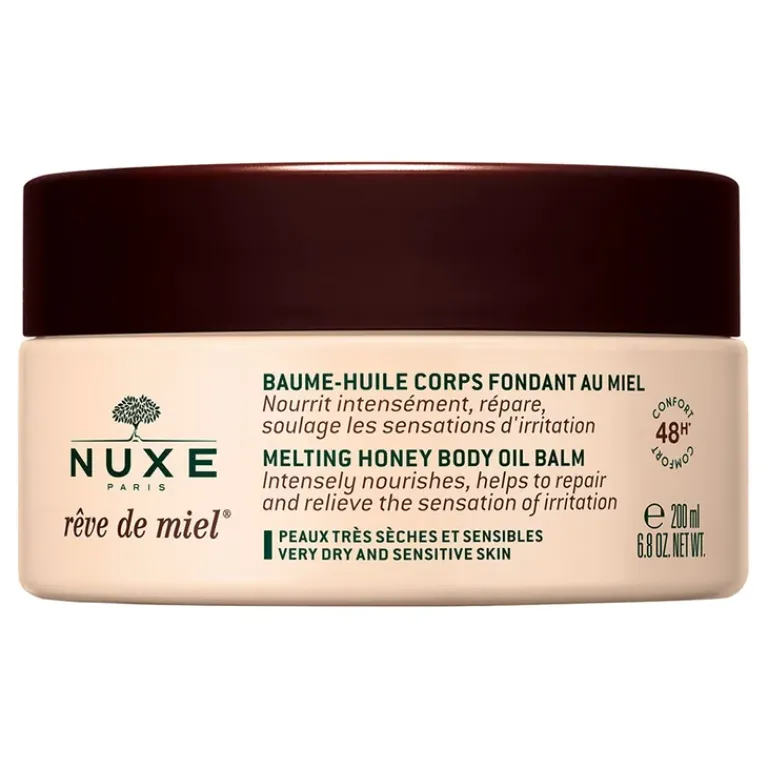 NUXE Moisturizer|Rêve De Miel Melting Honey Body Oil Balm