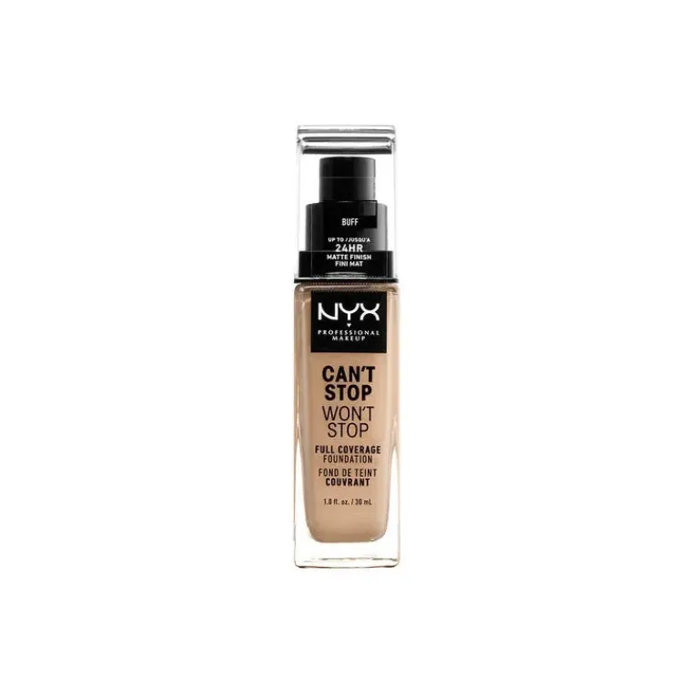 NYX Professional Makeup Foundation|Can't Stop Won't Stop Full Coverage Foundation Vanilla