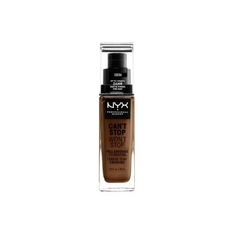 NYX Professional Makeup Foundation|Can't Stop Won't Stop Full Coverage Foundation Vanilla