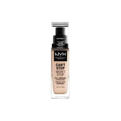 NYX Professional Makeup Foundation|Can't Stop Won't Stop Full Coverage Foundation Vanilla