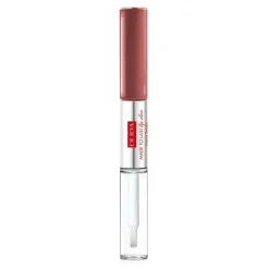 Pupa Lipstick|Made to Last Lip Duo Lipstick 011 Natural Brown