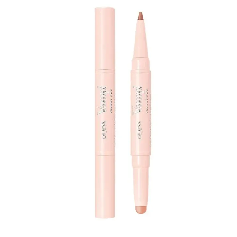 Pupa Lipliner|Vamp! Creamy Duo 007 Peach Nude