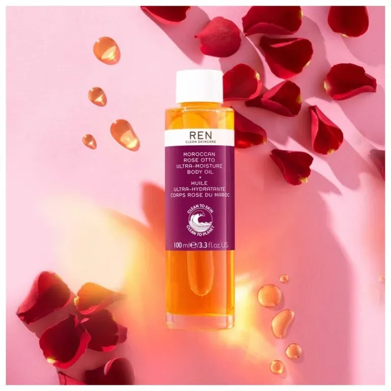 REN Moisturizer|Moroccan Rose Otto Ultra-Moisture Body Oil