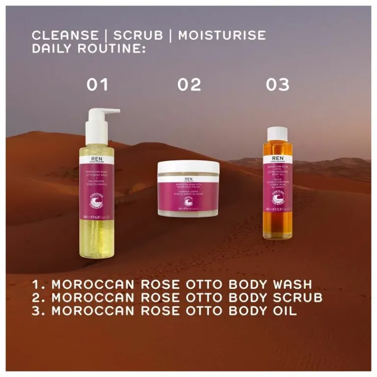 REN Moisturizer|Moroccan Rose Otto Ultra-Moisture Body Oil