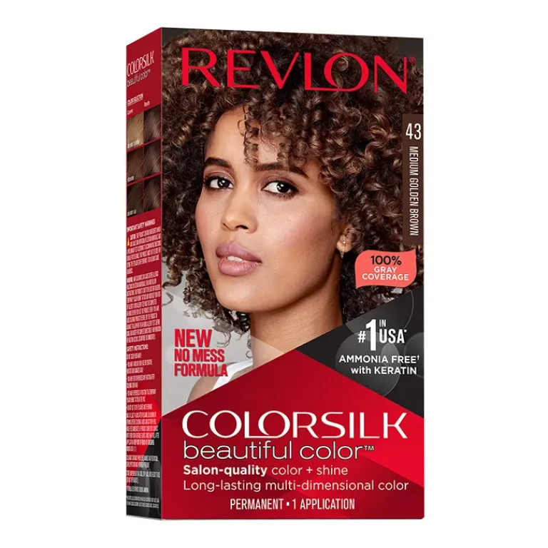 Revlon Haarkleuring|ColorSilk Beautiful Color 50 Light Ash Brown