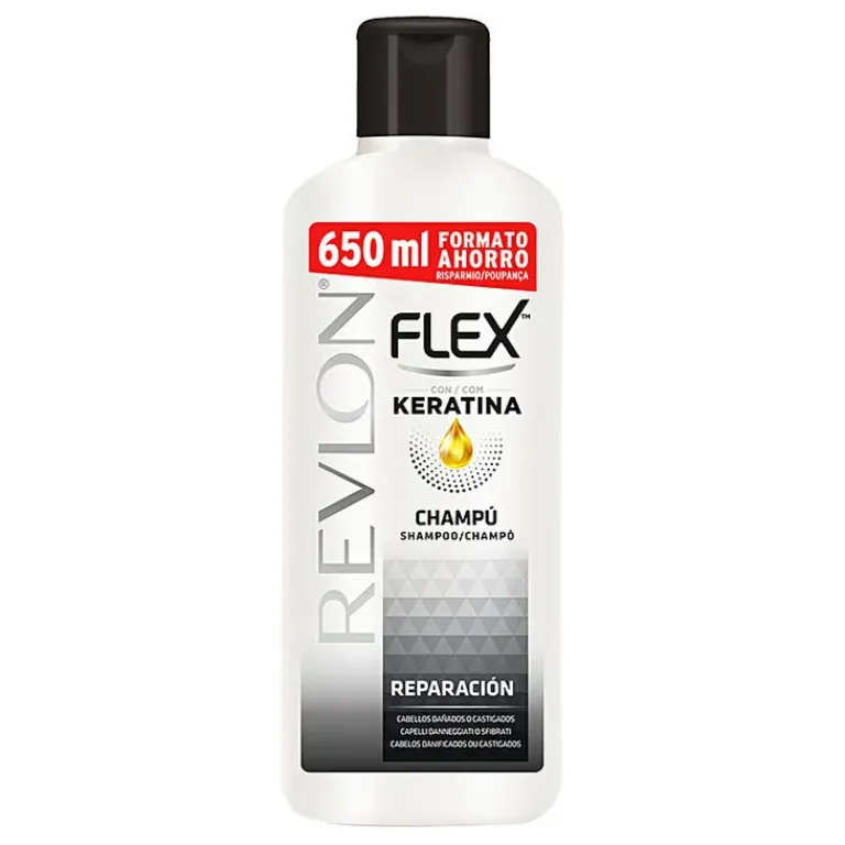 Revlon Shampoo|Flex Keratin Shampoo Damaged Hair
