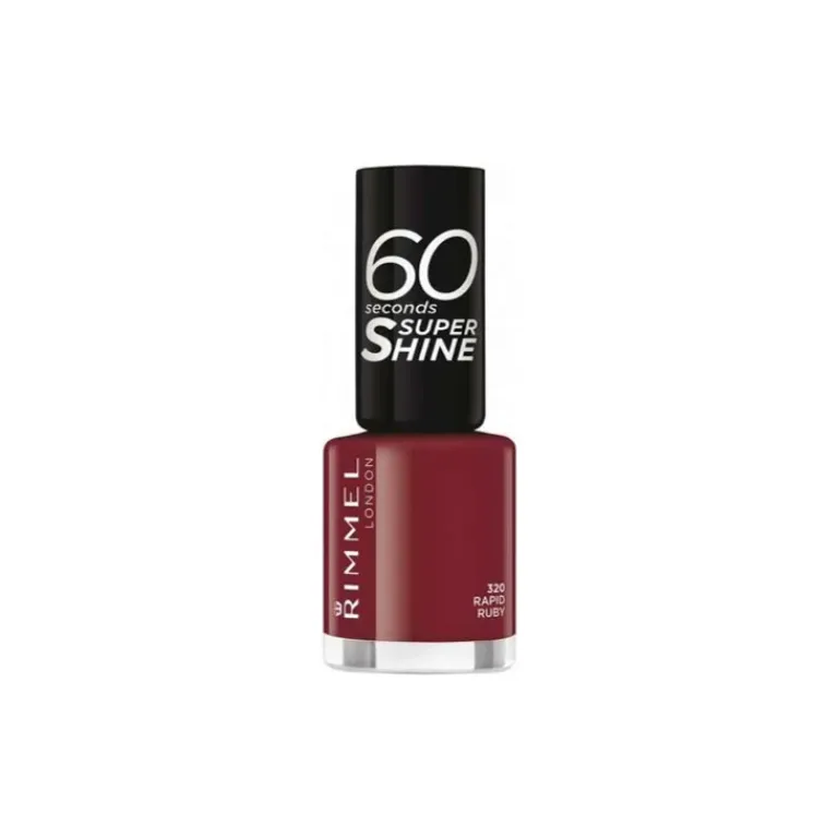 Rimmel London Nagellak|60 Seconds Super Shine Nagellak 320 Rapid Ruby