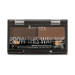 Rimmel London Wenkbrauw Make-Up|Brow This Way Sculpting Kit 003 Dark Brown