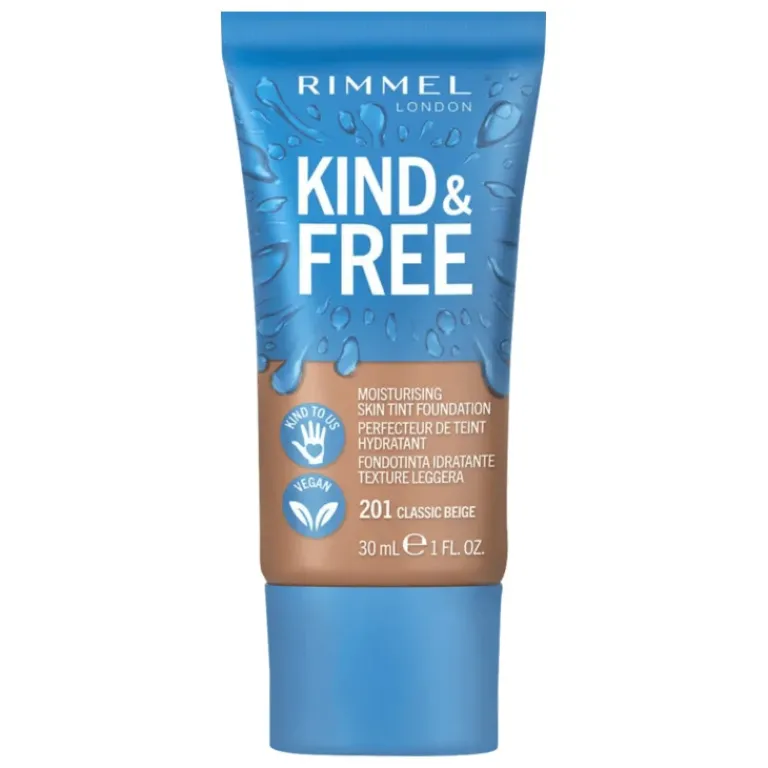 Rimmel London Foundation|Kind & Free Foundation 201 Classic Beige