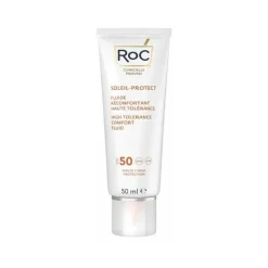 Roc Zonbescherming|Soleil-Protect High Tolerance Comfort Fluid SPF 50