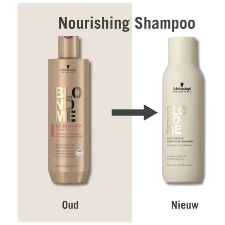 Schwarzkopf Professional Shampoo|BlondMe Bond Repair Nourishing Shampoo