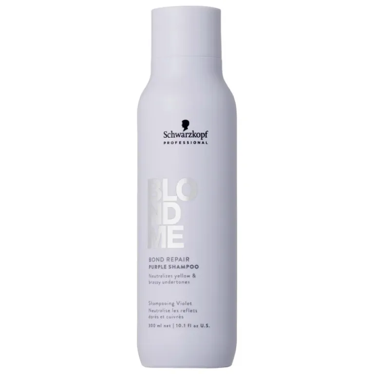 Schwarzkopf Professional Shampoo|BlondMe Bond Repair Purple Shampoo