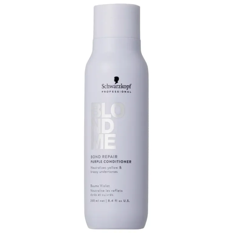 Schwarzkopf Professional Conditioner|BlondMe Bond Repair Purple Conditioner