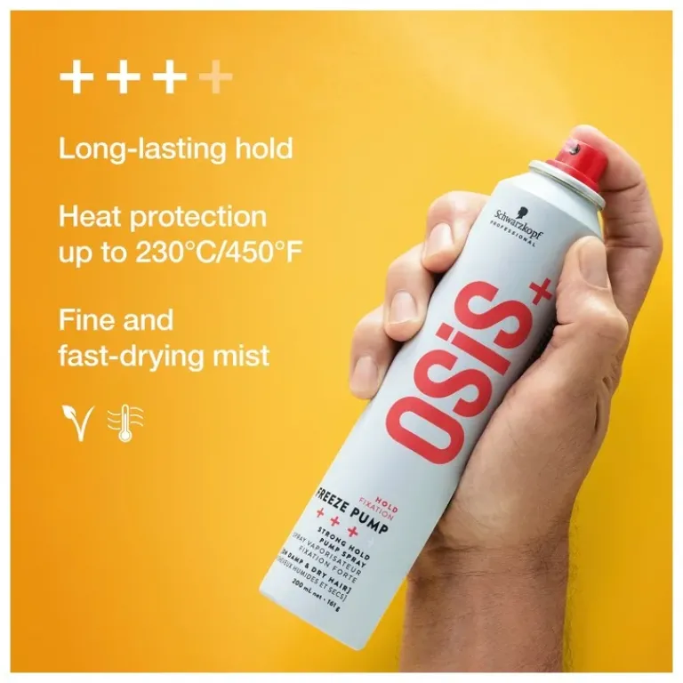 Schwarzkopf Professional Styling Spray|OSiS+ Freeze Pump Styling spray