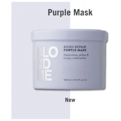 Schwarzkopf Professional Haarmasker|BlondMe Bond Repair Purple Mask
