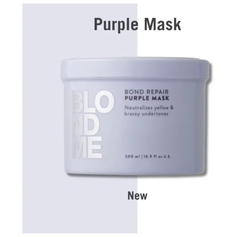 Schwarzkopf Professional Haarmasker|BlondMe Bond Repair Purple Mask