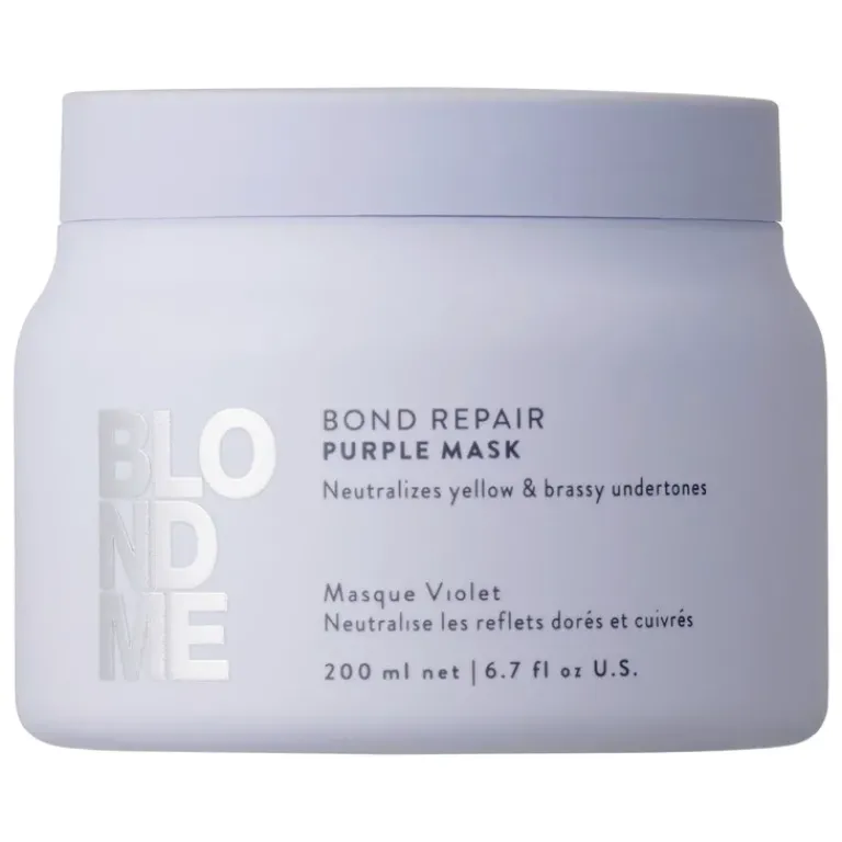 Schwarzkopf Professional Haarmasker|BlondMe Bond Repair Purple Mask