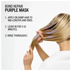 Schwarzkopf Professional Haarmasker|BlondMe Bond Repair Purple Mask