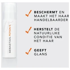Sebastian Professional Conditioner|Sebastian Potion 9 Wearable Styling Treatment