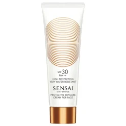 Sensai Zonbescherming|Silky Bronze Protective Face Cream SPF 30