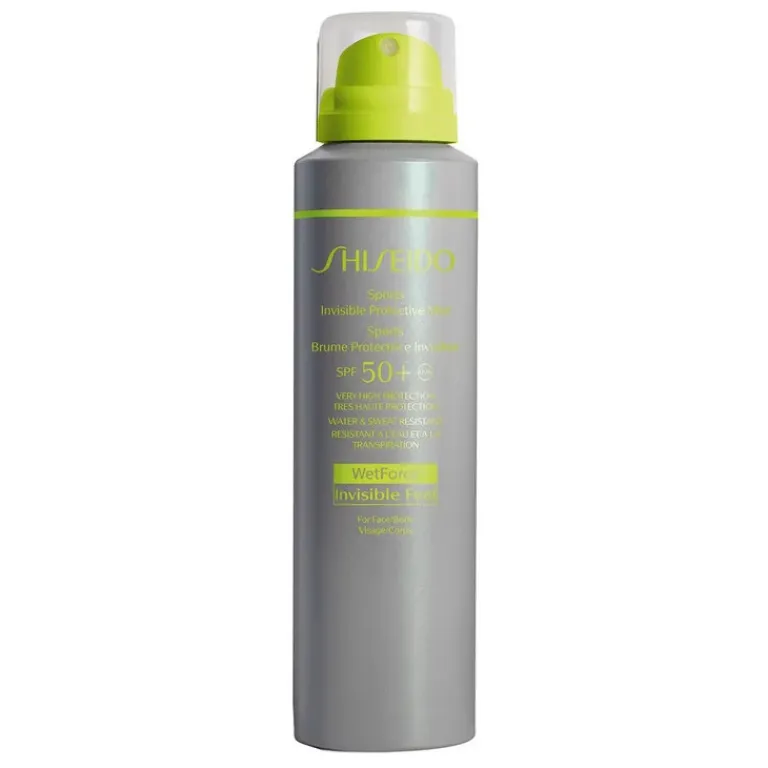 Shiseido Zonbescherming|Sports Invisible Protective Mist SPF 50+ Transparant