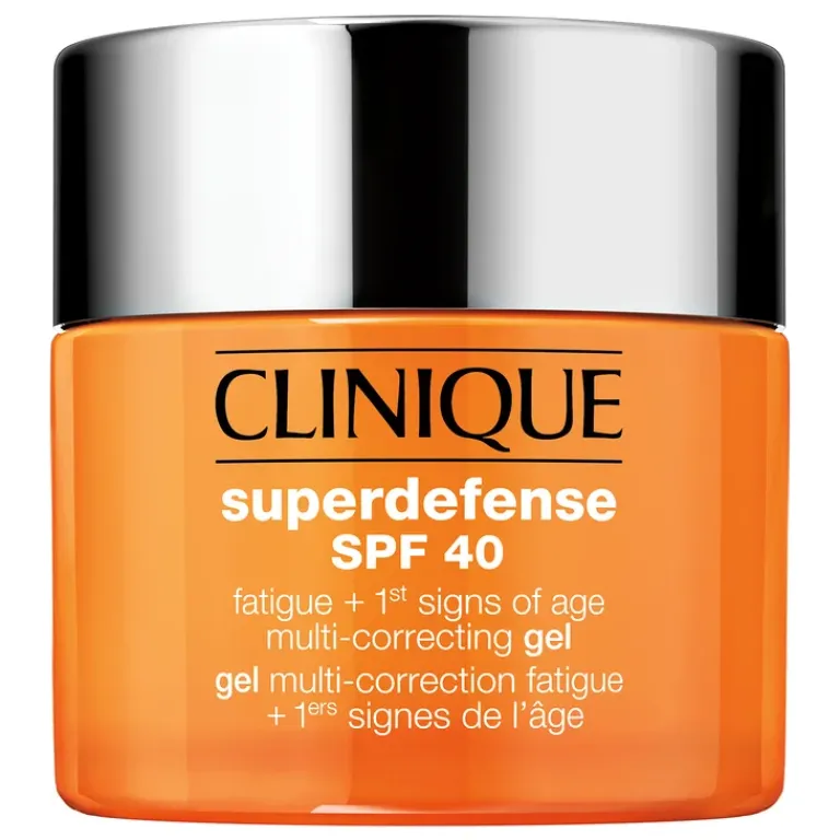 Clinique Dagcrème|Superdefense Fatigue + 1st Signs of Age Multi Correcting Gel SPF 40 Huidtype 1/2/3/4
