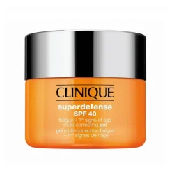 Clinique Dagcrème|Superdefense Fatigue + 1st Signs of Age Multi Correcting Gel SPF 40 Huidtype 1/2/3/4
