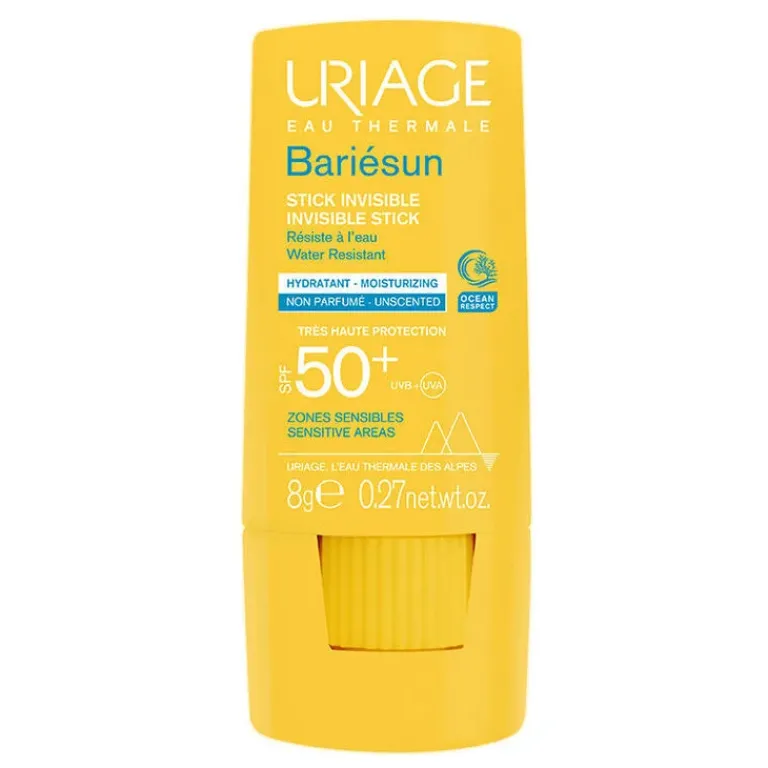 Uriage Zonbescherming|Bariésun Stick Invisible SPF 50+ 8 gram