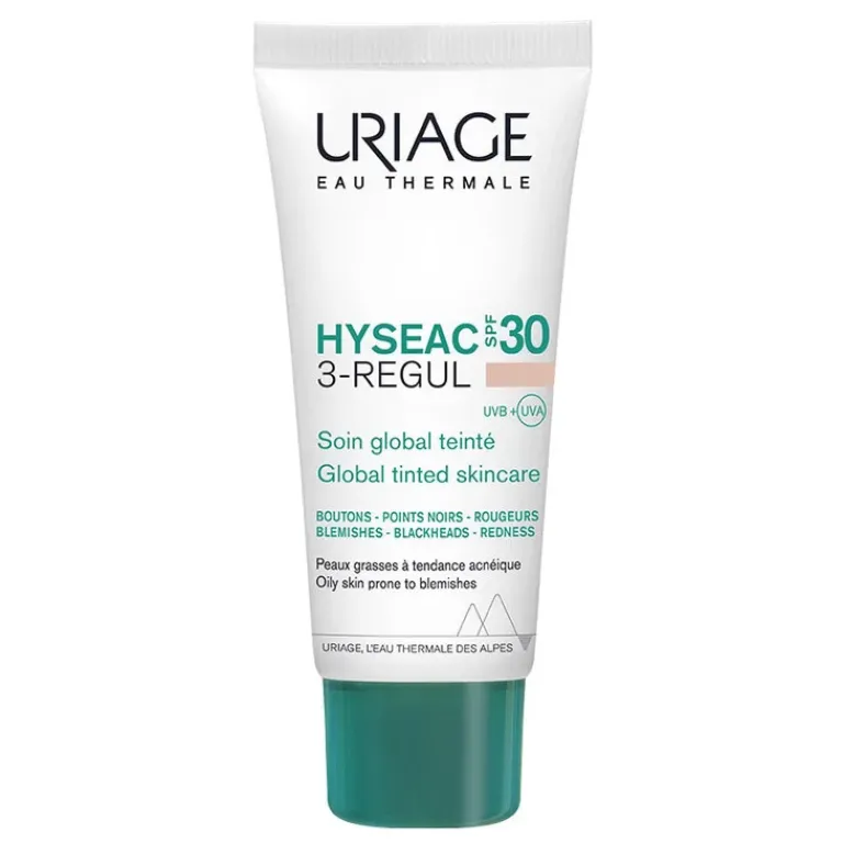 Uriage Dagcrème|Hyséac 3-Regul Global Tinted Skin Care SPF 30