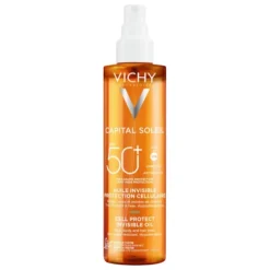 Vichy Zonbescherming|Capital Soleil Cel Protect Invisible Oil SPF 50+