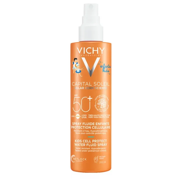 Vichy Zonbescherming|Capital Soleil Kids Cell Protect Zonbescherming SPF 50+