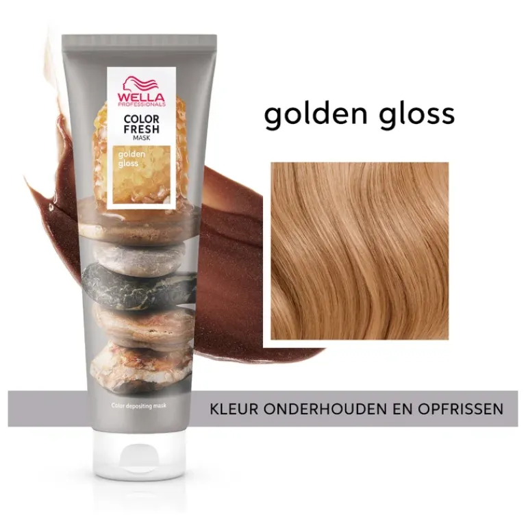 Wella Professionals Haarkleuring|Color Fresh Mask Natural Golden Gloss