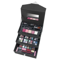Zmile Cosmetics Make-Up Koffers|Make-up Koffer Velvety Dark Grey Limited Edition 32 x Oogschaduw